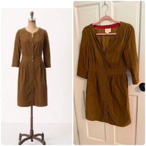 Maeve (Anthroplogie) corduroy Dress